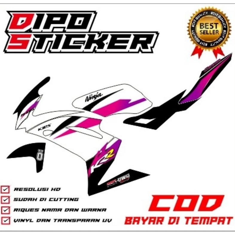 new Sticker striping ninja rr new custom serpico bisa riquest