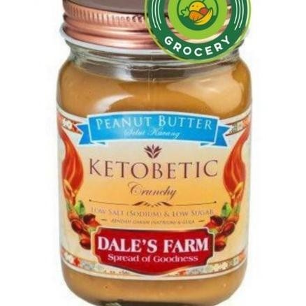 

Dale'S Farm Ketobetic Crunchy Peanut Butter 250Gr Dales Selai Kacang
