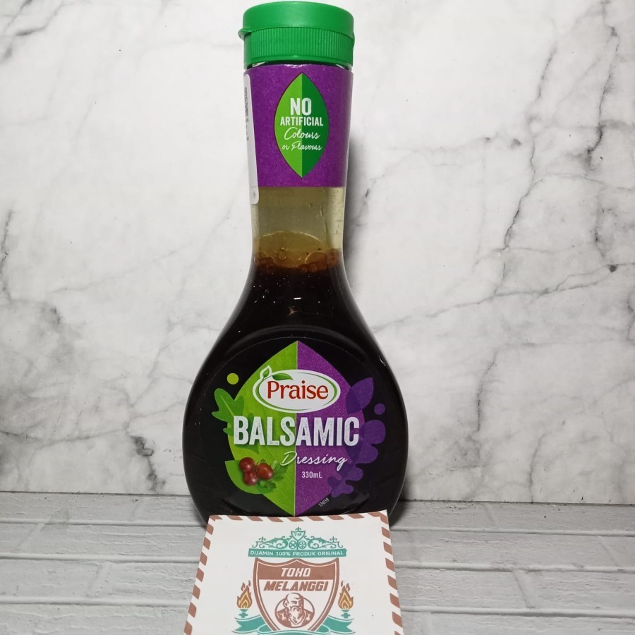 

Praise Balsamic Dressing 330 ml | Salad Dressing 330ml