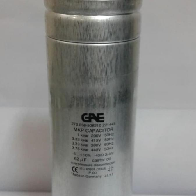 Kapasitor Bank Gae 3.3Kvar 3.3 Kvar 1 Phase 1P 415V