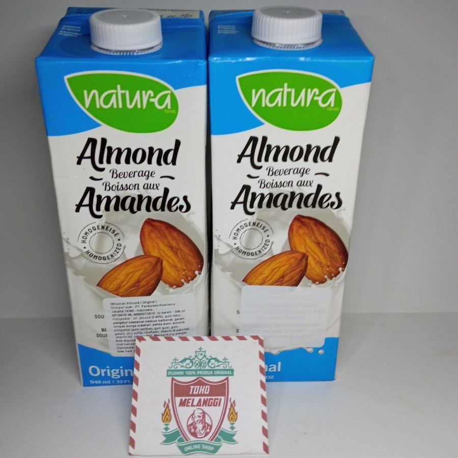 

Natur-a Almond Milk Original 946 ml | Natura Susu Almon Import