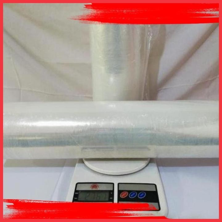 

(ekam) stretch film plastik wrapping koper bagasi kardus 50 cm x 300 meter m