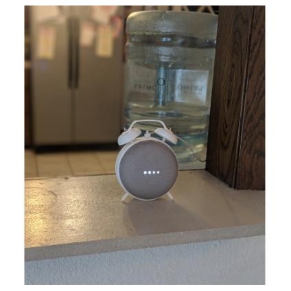 

GOOGLE NEST MINI CLASSIC ALARM CLOCK HOME MINI JAM BEKER NEST GM