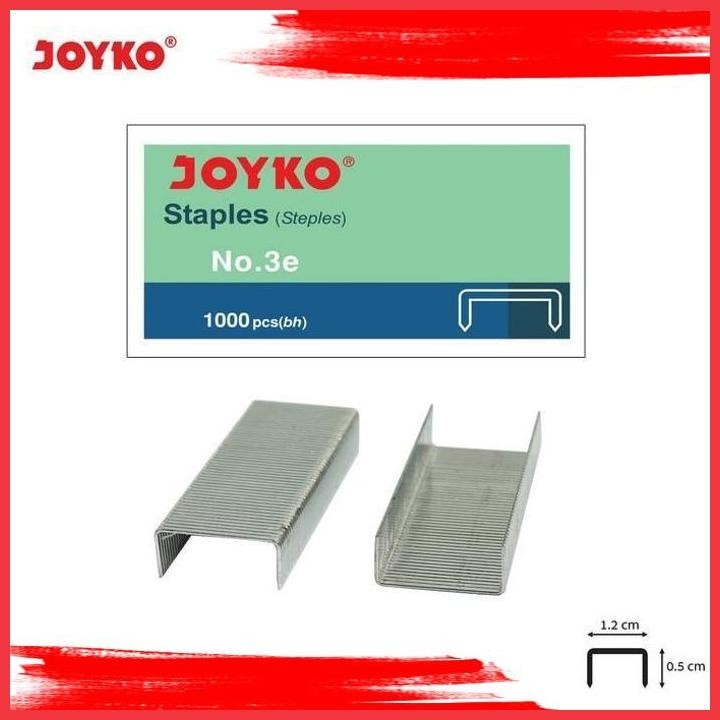 

(ekam) isi refill stapler stepler staples steples jepretan joyko no.3e 3 3e