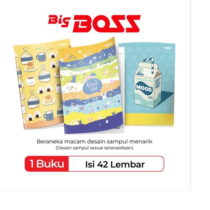 

BigBoss Buku Tulis 42 Lembar