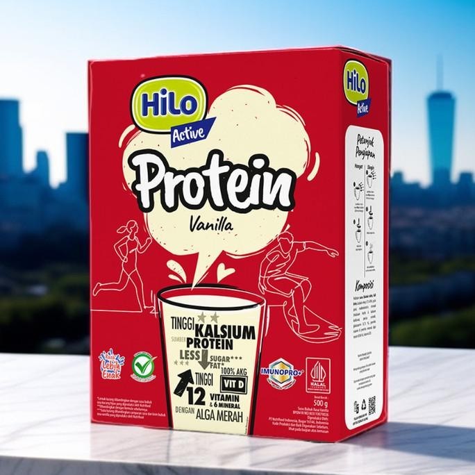 

Hilo Active Susu Tinggi Kalsium Vanilla Vanila 500 Gr