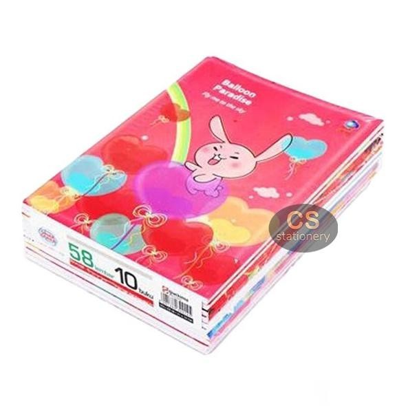 

Buku Tulis Sinar Dunia 58 lembar 1 pack isi 10 buah