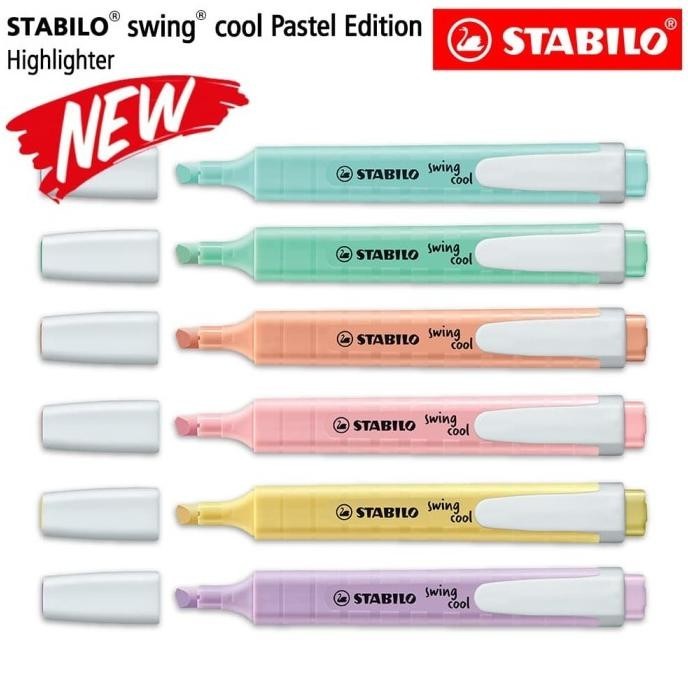 

STABILO SET 6 - Swing Cool Pastel Edition / Highlighter 6 pcs / Pen an