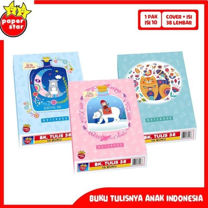 Buku Tulis 38 Paper Star