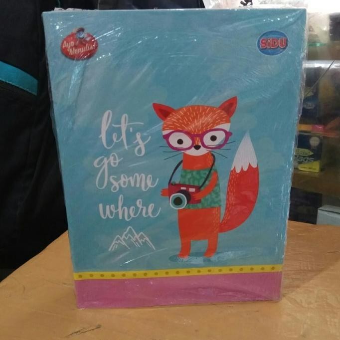 

Buku Tulis Sidu isi 38 Lembar (gambar cover dikirim acak)