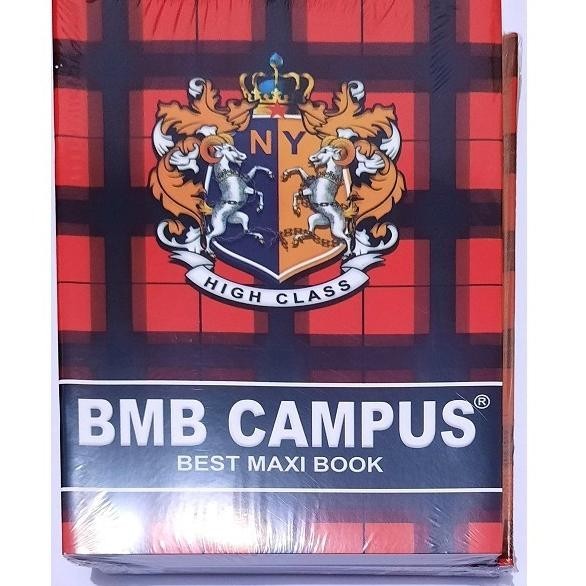 

Buku tulis BMB Campus 70 lembar 10 buku Best Maxi Book Boxy - 1 pak