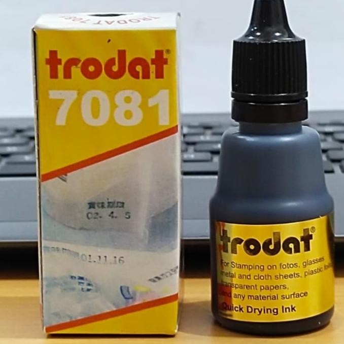 

TINTA STEMPEL TRODAT PERMANENT INK STAMP 25ML 7081