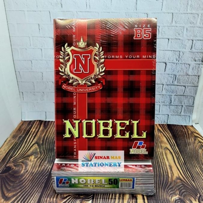 

Buku Tulis Nobel 50 lembar Maxy Campus/Buku Diktat ukuran B5.( Pak )