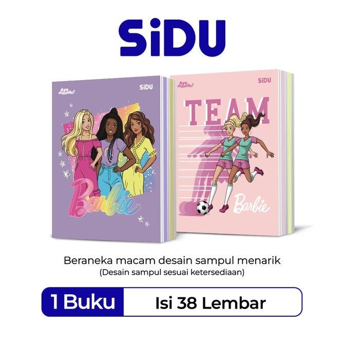 

SiDU Buku Tulis Barbie 38 Lembar - 10 Buku