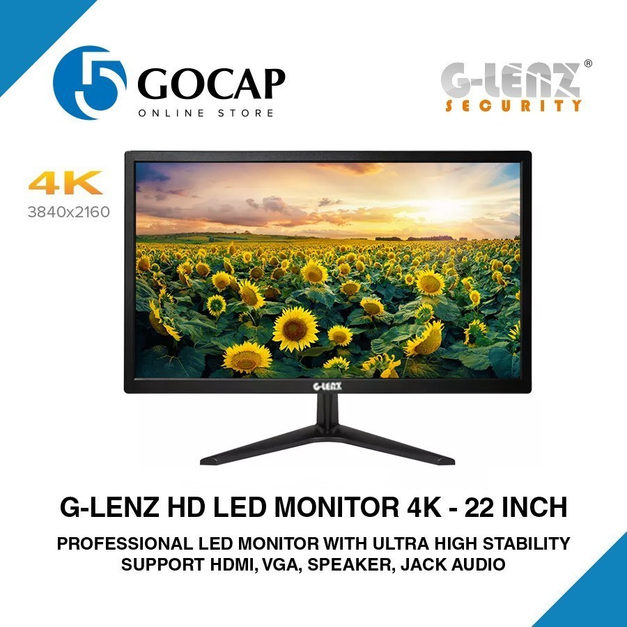 G-LENZ MONITOR 22 Inch LED 4K