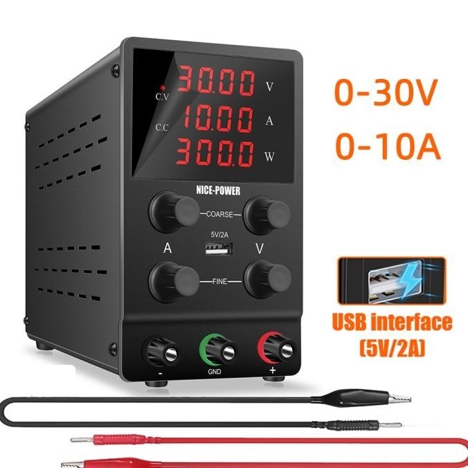 jeancollect - dc power supply digital 10 ampere 30 volt lcd