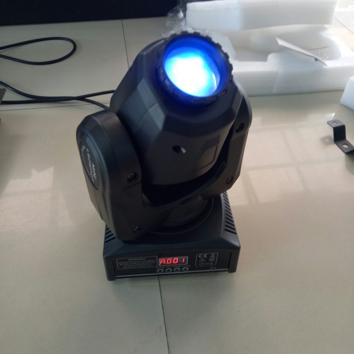 Moving Head Mini 30 Watt/ Beam Mini 30 Watt/ Moving Beam 30W/ Led Mini Lampu