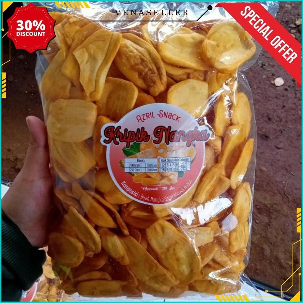 

Keripik Nangka Super A 500Gr Termurah Banget