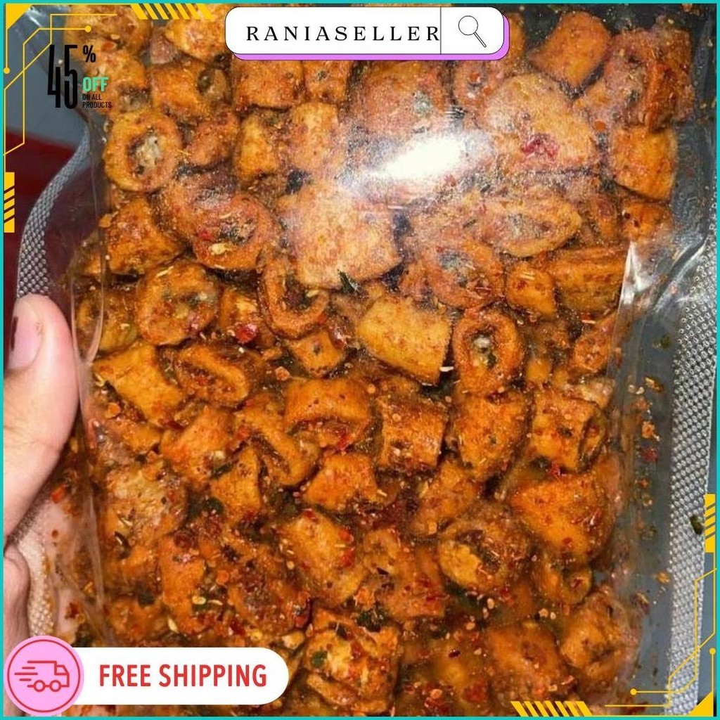 

Sotong Goreng Crispy Jawara 1 Kg 1000G Pedas Jeruk/Cikruh/Original Premium Viral Bandung Termurah 1 Kg Gratis Ongkir