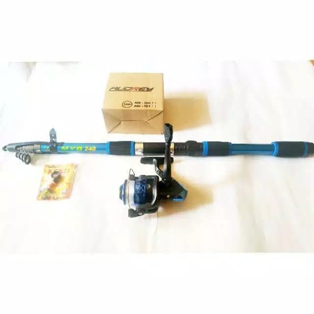 Set Pancing 5 Bearing Joran Panjang 2,4 Meter.