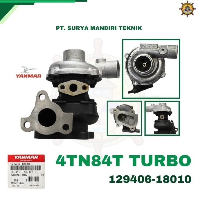 Produk Terbaik] TURBO YANMAR 4TNE84T 129406-18010 YANMAR ASLI GENUINE