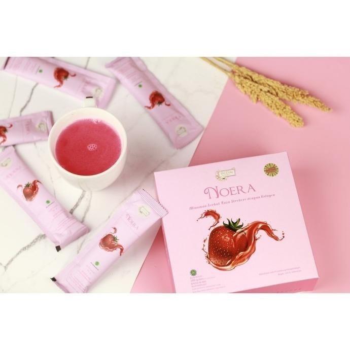 

Noera Collagen Drink Minuman Kolagen Strawberry Original BPOM Colagen BS01