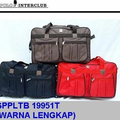 TERBARU - TAS PAKAIAN TROLI BESAR POLO INTERCLUB 19951 TERLARIS TERMURAH