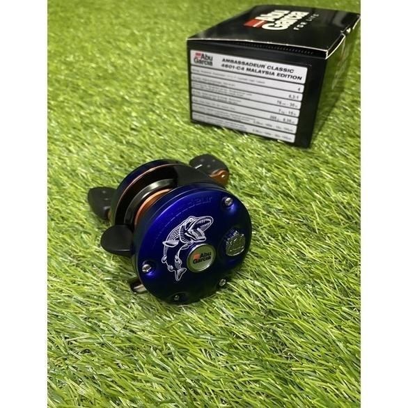 CR - ABU GARCIA AMBASSADEURR CLASSIC 4601-C4 MALAYSIA EDITION ROUND REEL BAITCASTING HANDLE KIRI TER