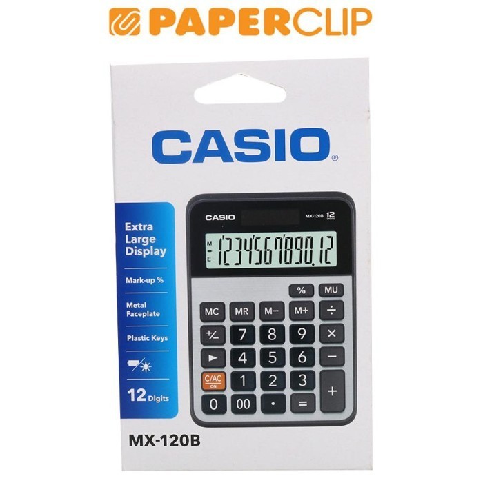 

Ready CALCULATOR CASIO MX 120S/B 12D