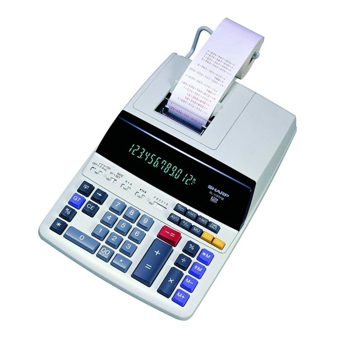 

Ready Sharp EL-1197PIII Heavy Duty Color Printing Calculator