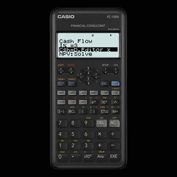 

Ready Casio FC 100 V / Calculator Financial