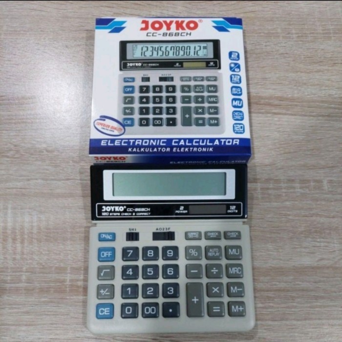 

Ready Kalkulator Joyko CC-868CH (12 Digit)