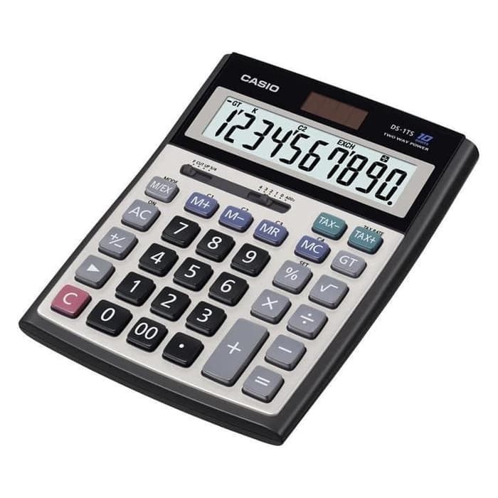 

Ready CASIO DS-1TS - Emas - Kalkulator Kantor - Heavy Duty - 10 digit