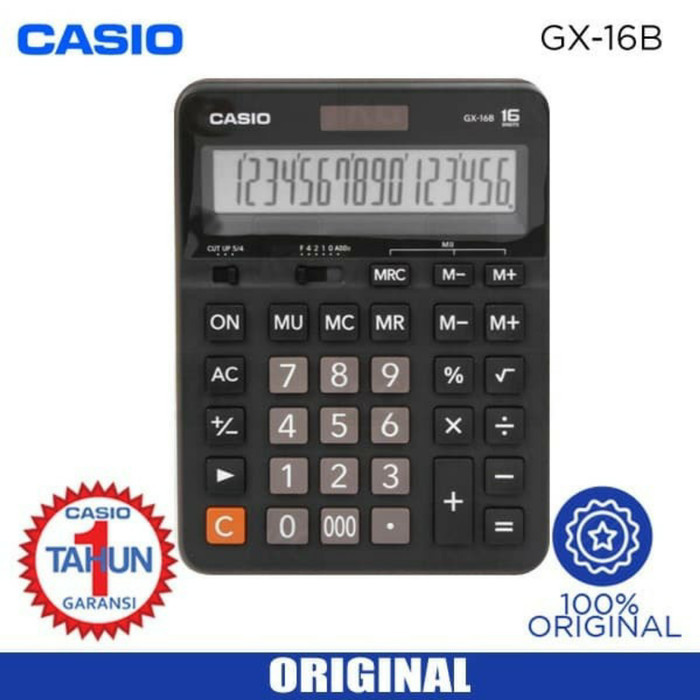 

Ready Calculator Casio GX 16B desktop 16 digit