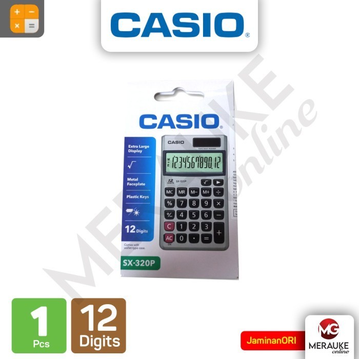 

Ready Calculator CASIO SX-320P 12 Digits