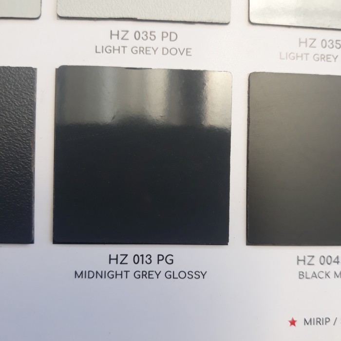 Hpl Homega Hz 013 Pg Midnight Grey Glossy