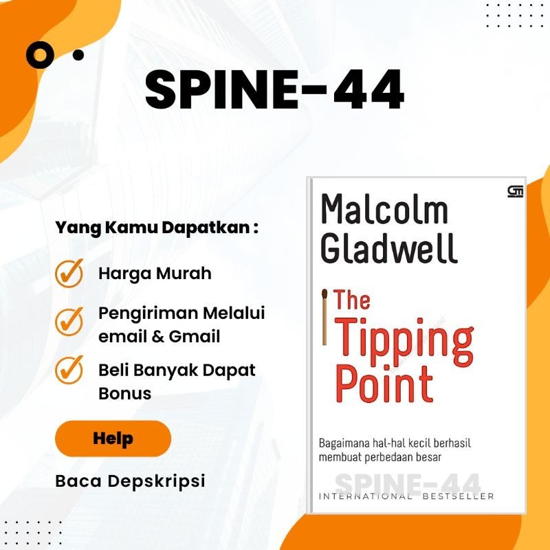 

THE TIPPING POINT BY MALCOLM GLADWELL