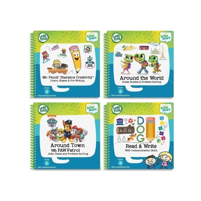 Leapfrog Leapstart Pre K 4-In-1 Activity Book Bundle