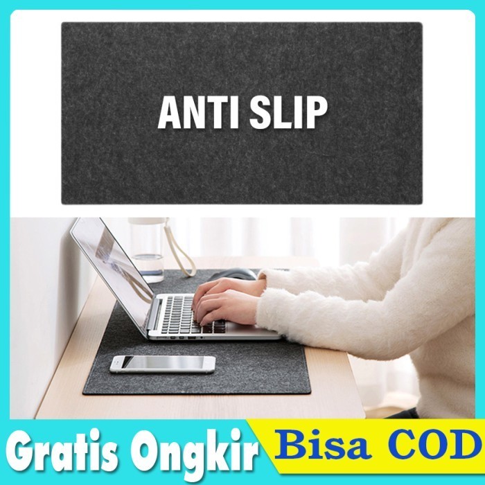 Mousepad Wool Felt Deskmat Keyboard Mouse Pad Gaming Desk Mat