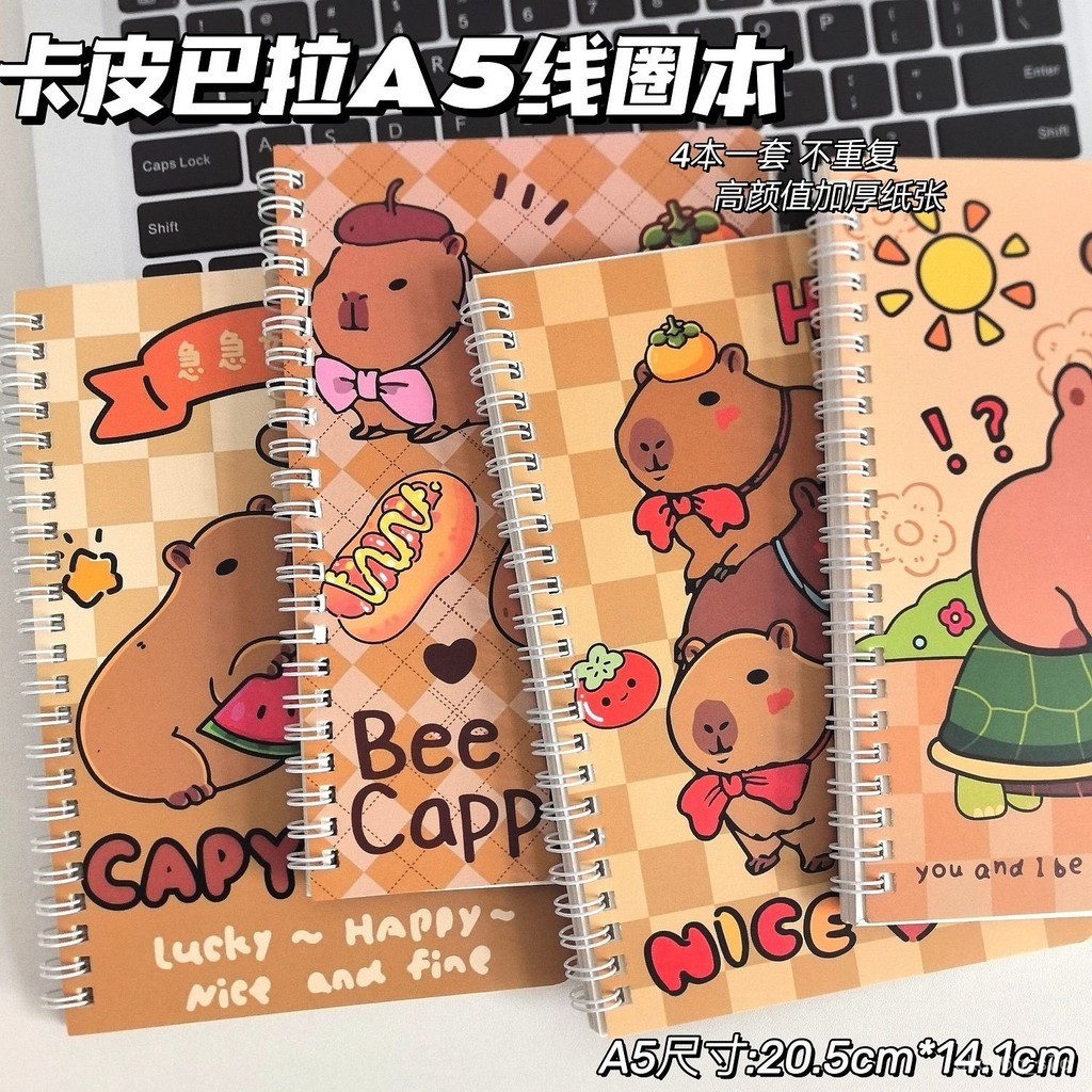 

Notebook Good-looking Cute CartoonA5Coil Notebook Kappabala Thickened Student Only Homework Notebook Y2NU