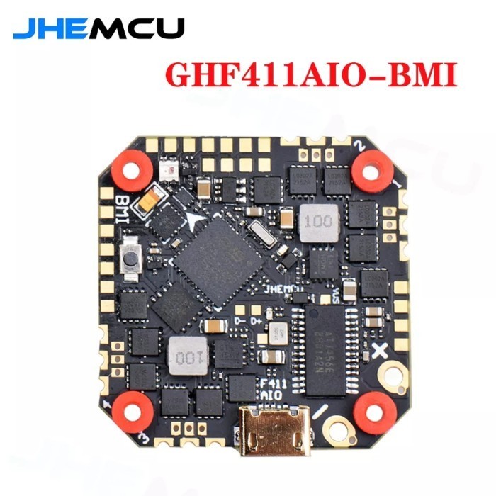 JHEMCU GHF411AIO BMI 40A Blackbox F4 OSD Flight Controller