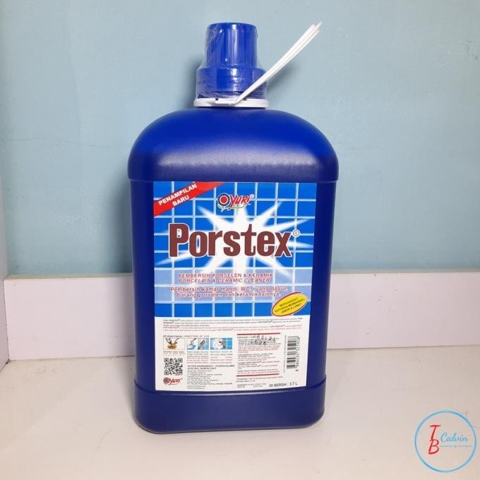 YURI PORSTEX 3,7 Liter Pembersih Lantai / Porstex Biru LSA