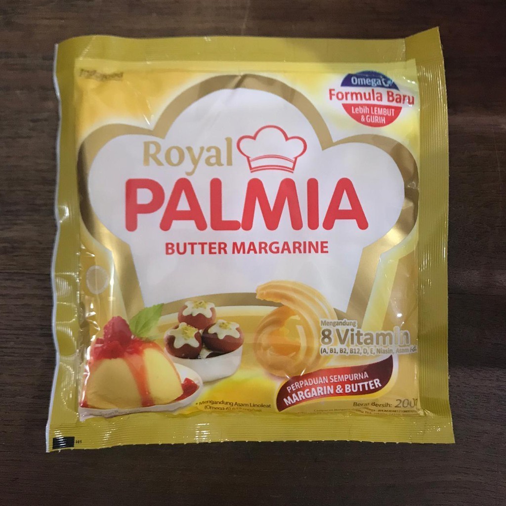 

Butter Margarine Royal Pala 60x200gr - Pala Butter Gosend & Grab Only!!!