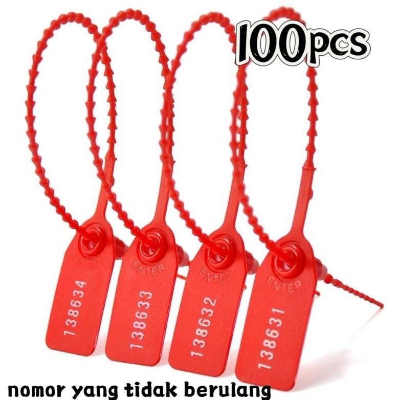 

tg-342 100PCS Segel Apar/Tali Seal Apar/Segel Apar Plastik/Security Seal Berkualitas