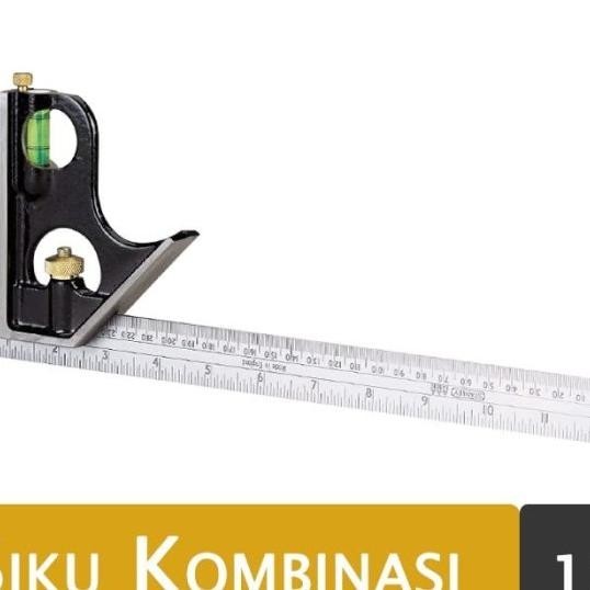 

Stanley Combination Square 12" (300Mm) / Ggaris Siku Kombinasi