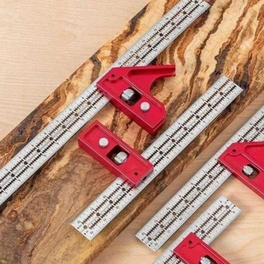 

Berkualitas Ggaris Siku Multifungsi Combination Square Protactor