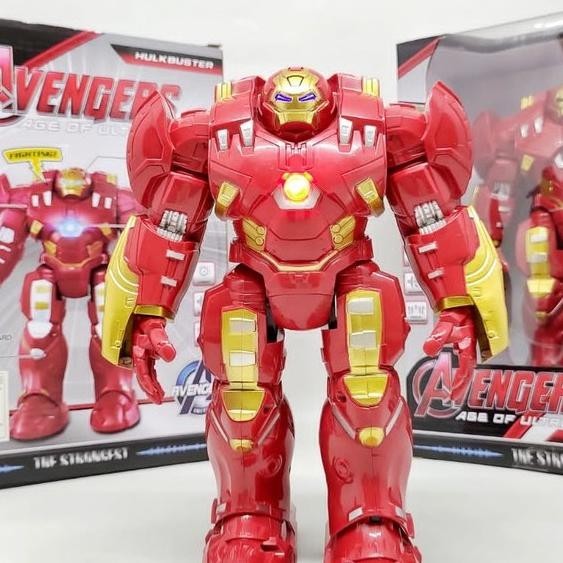 Mainan Anak Iron Man Hulkbuster Aeg Of Ultron Iron Man Giant Hulk