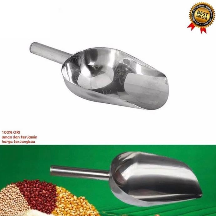 

NEW!!! SKOP ES BATU STAINLEES / SEKOP SERBAGUNA / SEKOP GULA BERAS SS