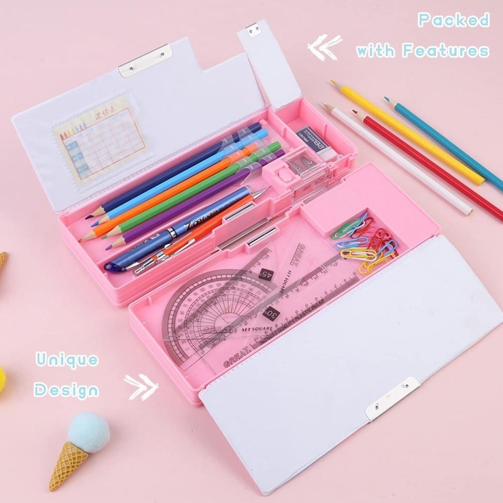 

COD MURMURE I KOTAK PENSIL TIMBUL 3 DIMENSI SQUISHY TRANSPARANT/PENCIL CASE MAGNET Sale