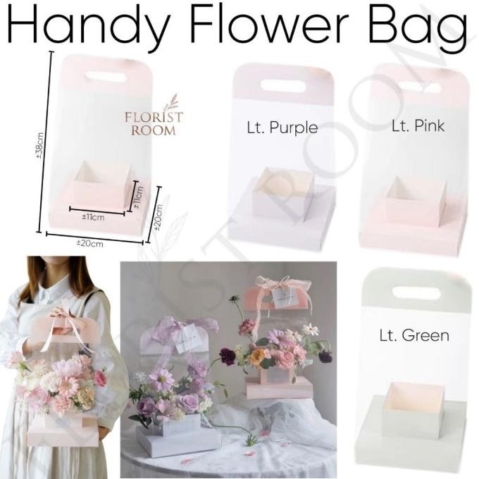 

HANYA TAS - Handy Flower Bag - Box Bunga